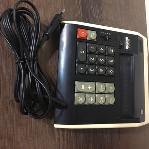Olivetti Logos 40-a PD Vintage Calculator - Etsy Israel