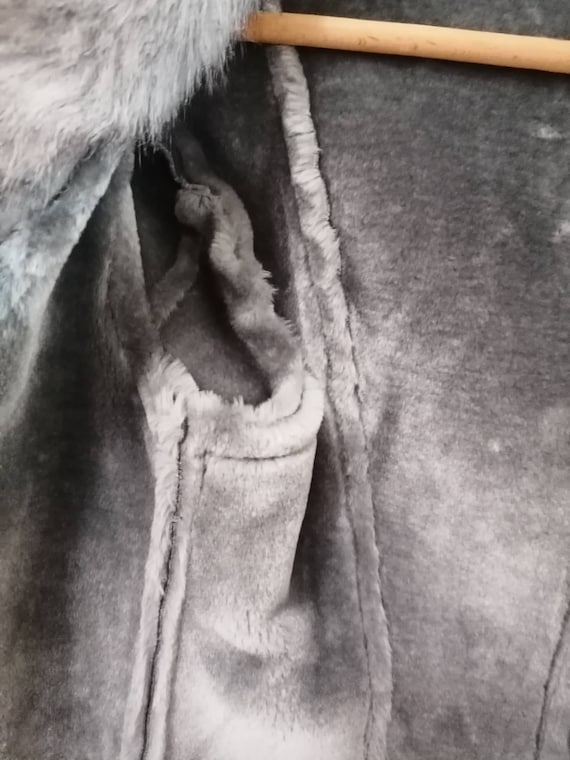 Coat, Women's Leather Coat, Vintage Leather Coat,… - image 8