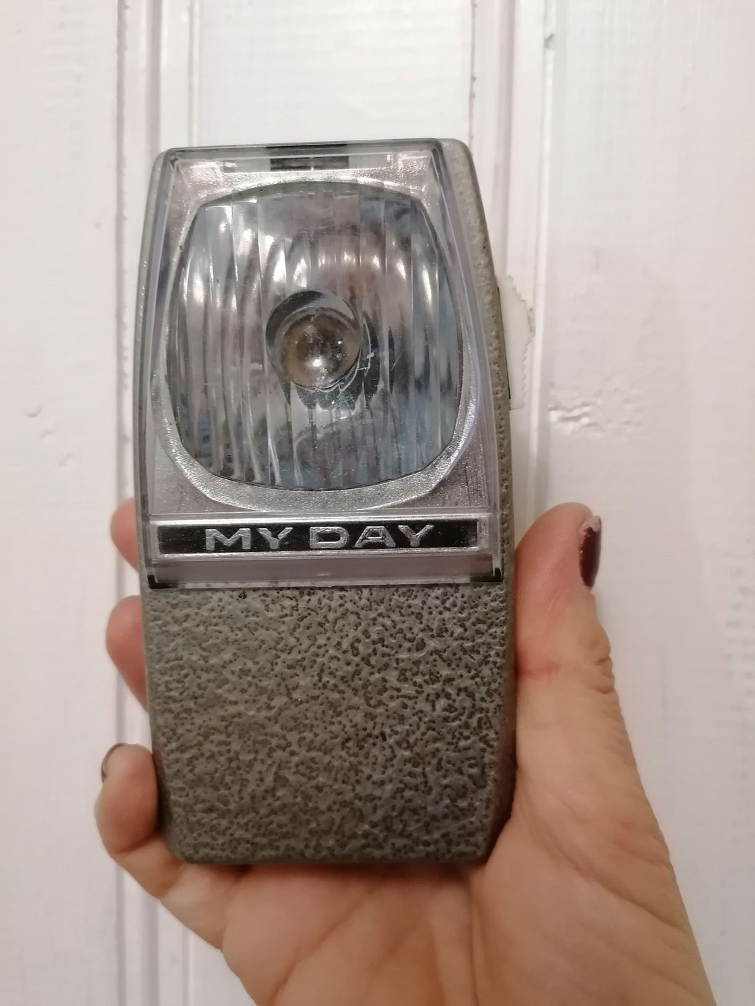 Vintage Flashlight Pocket Light 70s Vintage Decor Metal Etsy