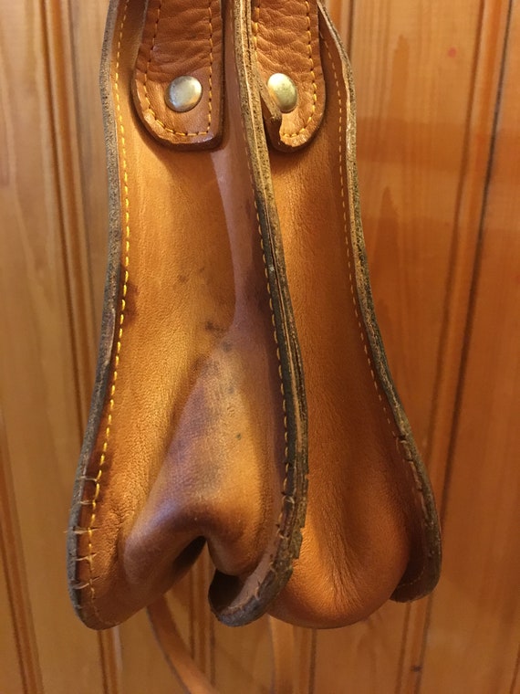 Handbag, Ladies leather bag, Leather bag, Vintage… - image 10