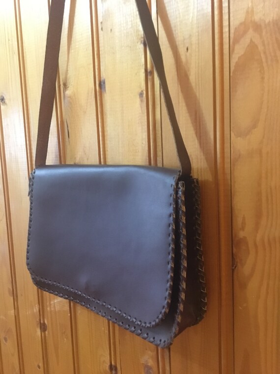 Handbag, Ladies leather bag, Leather bag, Vintage… - image 2