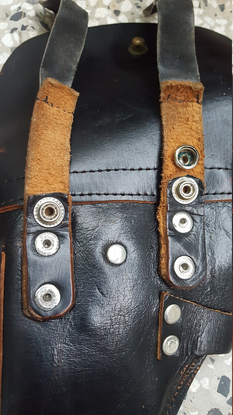 Pistol Holder Leather Holster Gift for Him Leather Gun Etsy