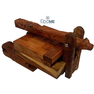 Hand-Carved Hardwood Tortilla Press for 10-12 Inch Tortillas – Pre-Hispanic Design