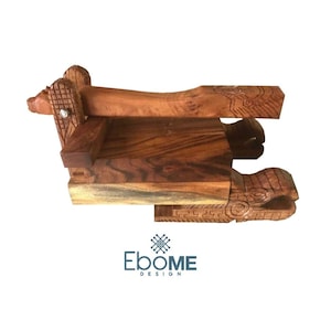 Hand-Carved Hardwood Tortilla Press for 6-8 Inch Tortillas – Pre-Hispanic Design