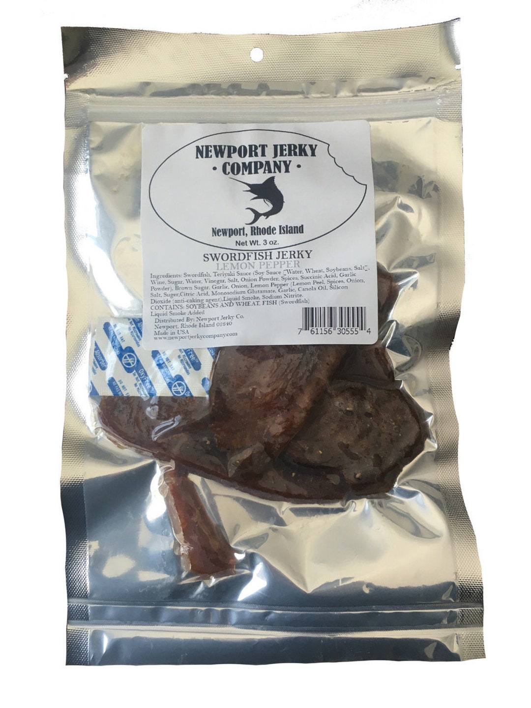 Newport Jerky Company Swordfish Jerky Wild Game Exotic Jerky Etsy