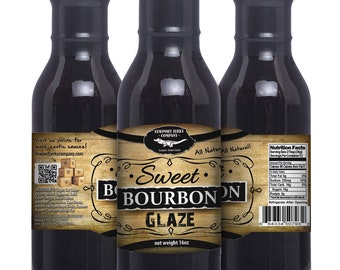 Newport Jerky Company Sweet Bourbon Glaze & Dipping Sauce (Fat Free / All Natural)