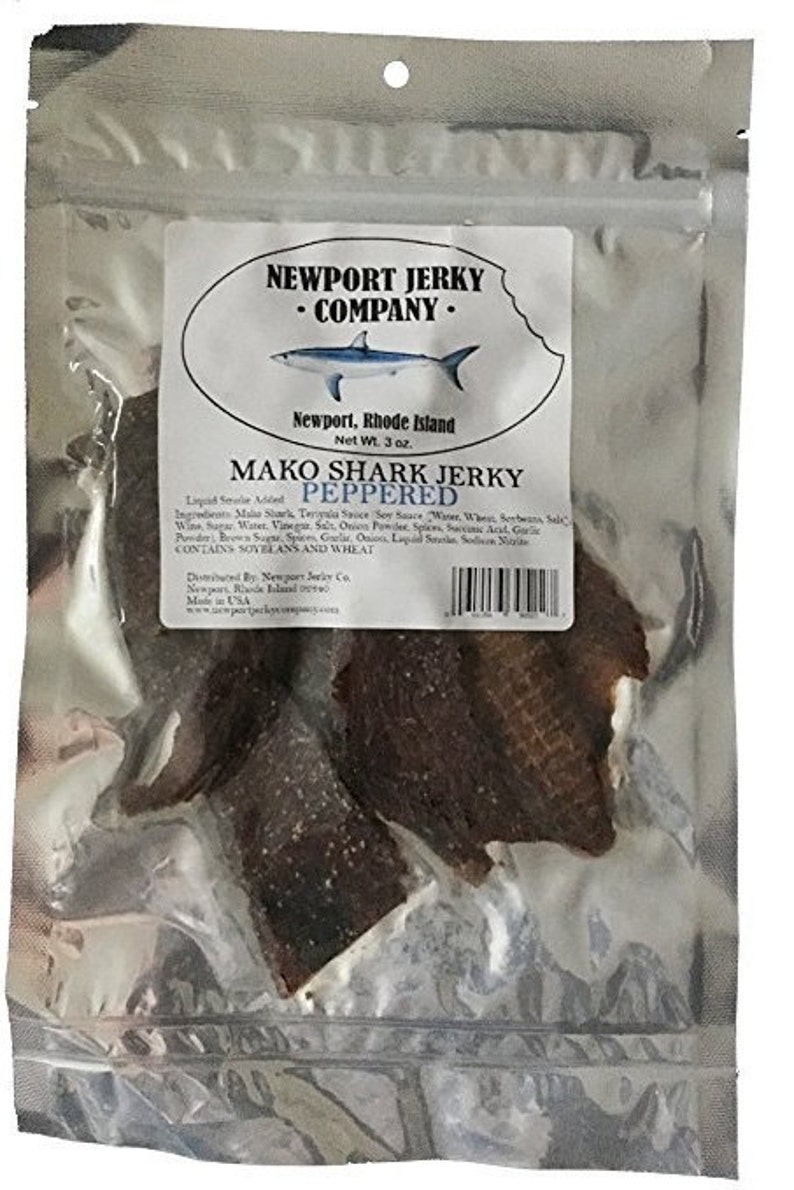 Shark Jerky 100 Shark Meat Etsy