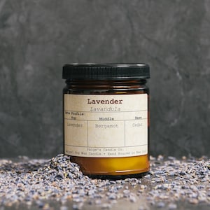 Lavender Vegan Soy Wax Candle