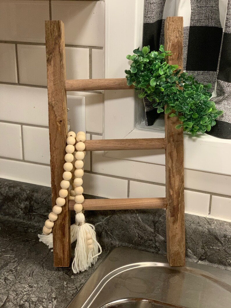 Cyprus Barnwood Mini Ladders Etsy