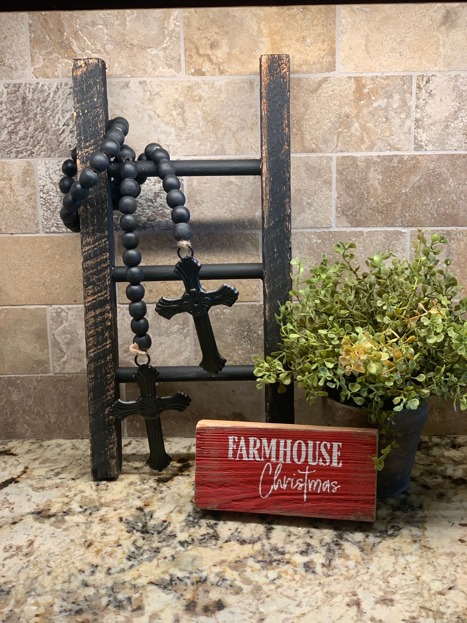 Cyprus Barnwood Mini Ladders Etsy