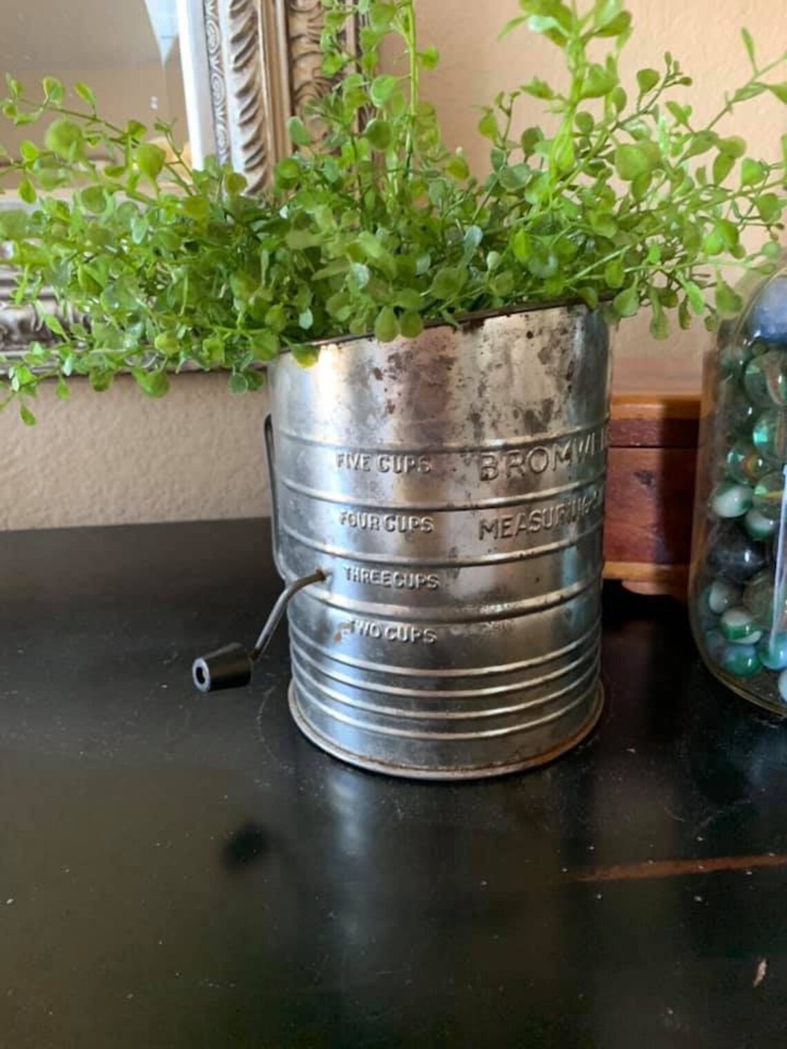 Flour Sifter Decor/kitchen Decor Etsy