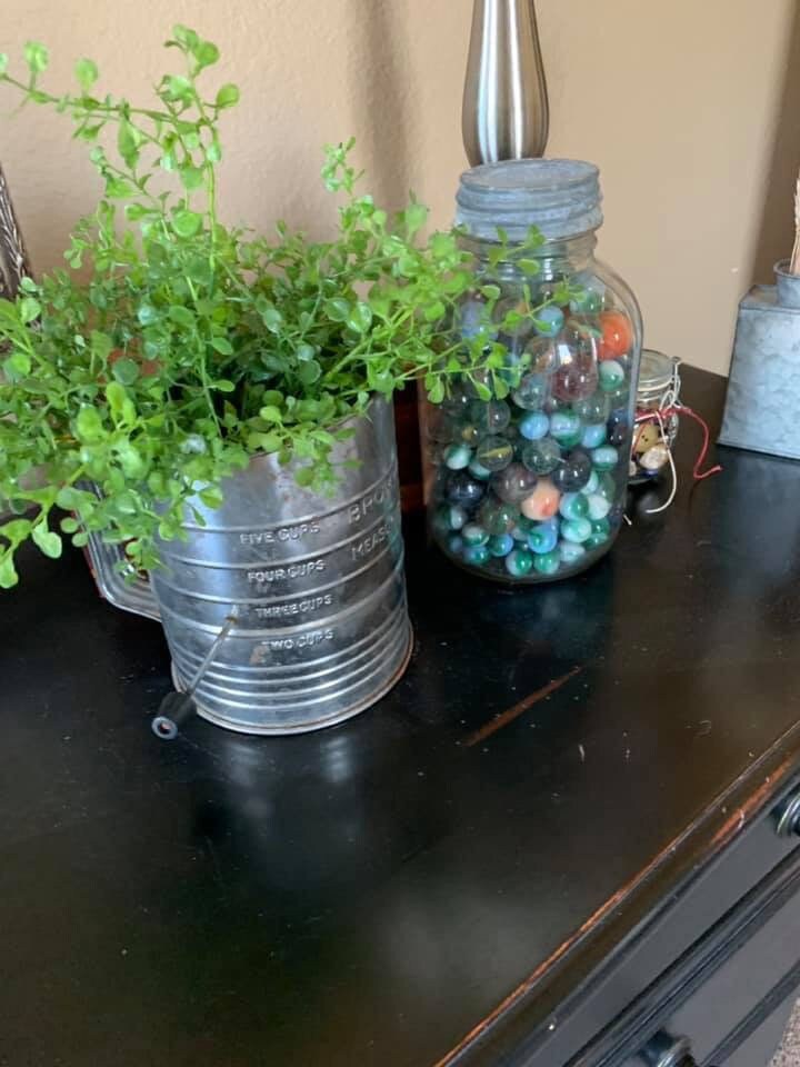 Flour Sifter Decor/kitchen Decor Etsy