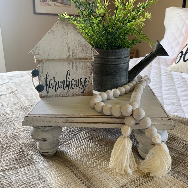 Farmhouse Pedestal Etsy