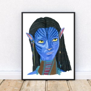 Drawing Print Neytiri