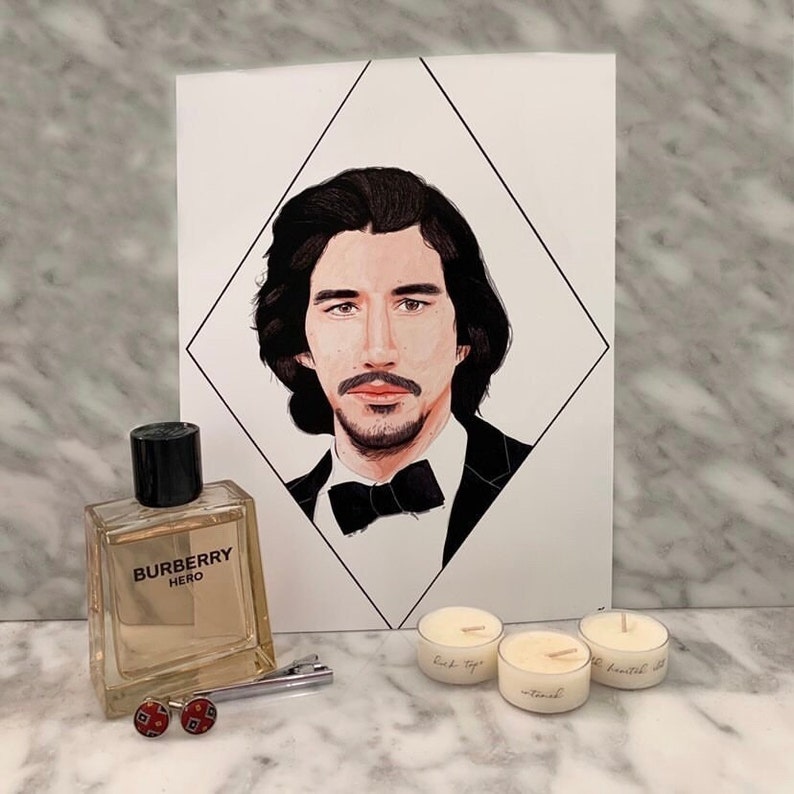 Drawing Print Adam Driver - Etsy