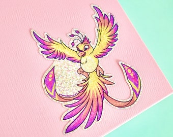 Glitter Faerie Pteri Sticker