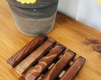 Wood Soap Dish. Great Gift Idea Paired with One of Our Natural Organic Soap Bars