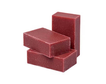 Blood Orange Bergamot Organic Bar Soap, Superior Lather & Skin Feel, Lemongrass, Lime, Tangerine, Rosemary