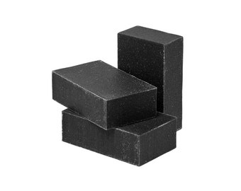 Black Tea Tree Organic Bar Soap, Activated  Charcoal, Shea Butter, Cocoa Butter, Bergamot, Citrus, Orange, Plantain Leaf, Superior Lather