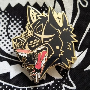 Wolf Hard Enamel Pin