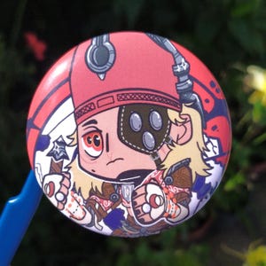 Lyon Allard Warframe Button Badge