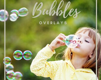 10 Bubbles Overlay, Blowing Bubbles Overlays, Photoshop Overlays, Soap Bubbles, Bubble Overlay, Bubbles Photoshop Actions, digital backdrop