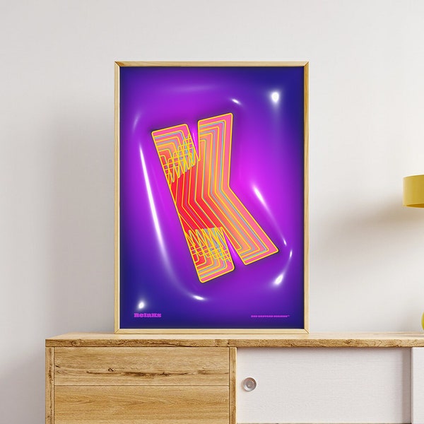 RelaKs - Psychedelic Wall Art - Giclée Printed Poster