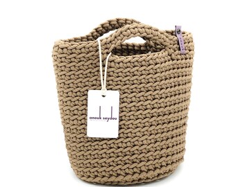 scandinavian style crochet tote bolsa pattern