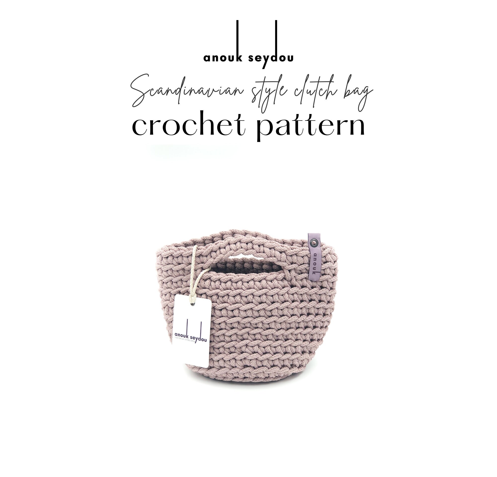 Crochet Pattern Easy Beginner Friendly PDF Crochet Handbag - Etsy