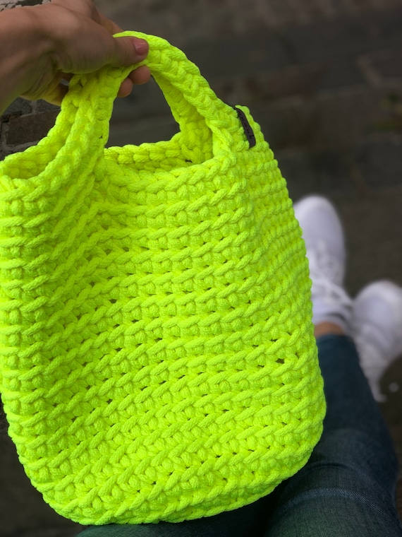 tote bag scandinavian crochet