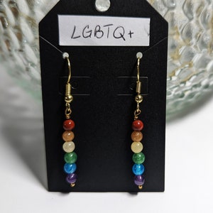 LGBTQ Classic Rainbow Earrings