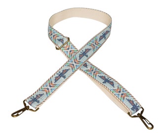 Bluebird Vintage Ribbon Multi Purpose Skinny Strap