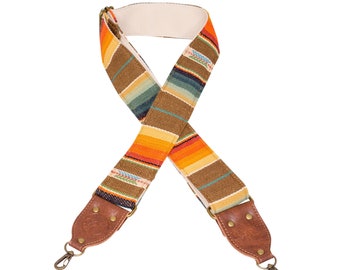 Southwest Multi Color Saddle Blanket Camera Strap