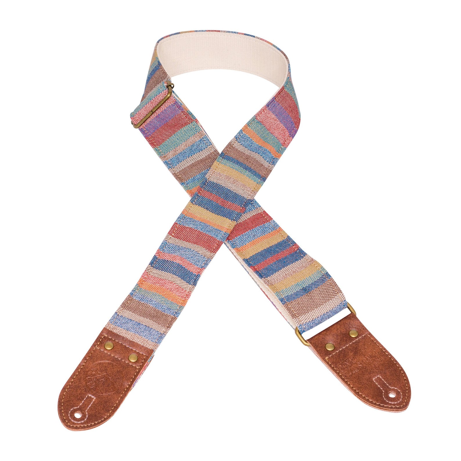 Southwest Stripes Saddle Blanket Guitar Strap Etsy