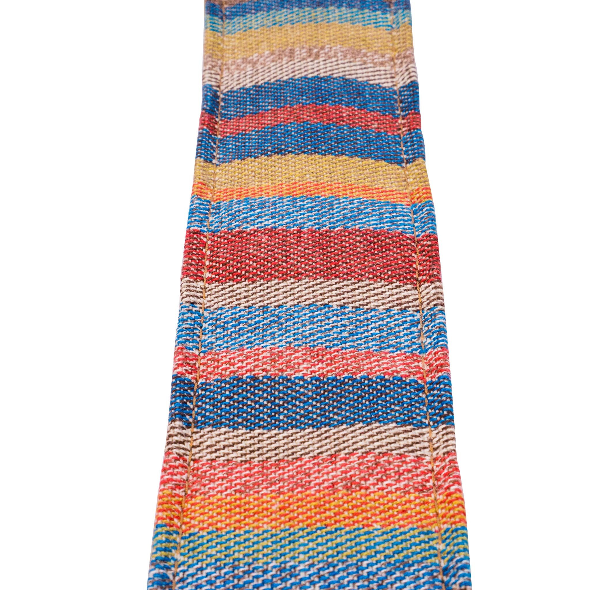 Southwest Stripes Saddle Blanket Guitar Strap Etsy