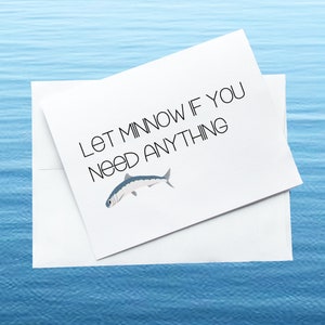 Let Minnow, Greeting Card