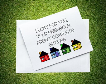Welcome to the Neighborhood, Greeting Card