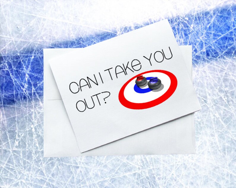 Greeting Card Can I Take You Out Etsy