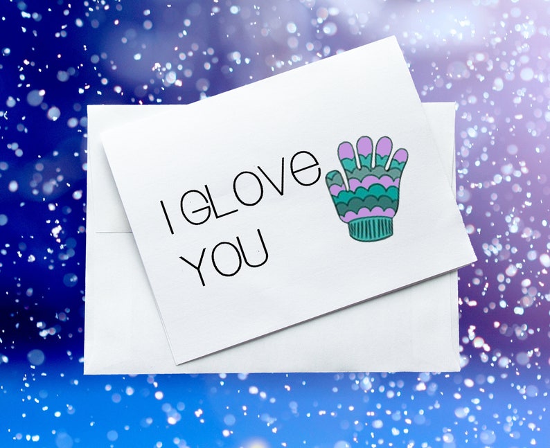 Love Card I Glove You image 1