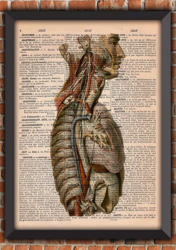 Dictionary print Anatomy Doctor Spooky human medicineVintage Art Print Home Decor Gift Poster Original Dictionary Page Print upcycled