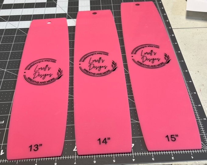 Ribbon Tail, Ribbon Ruler, Ribbon Tool, Wreath Ribbon Ruler - Etsy