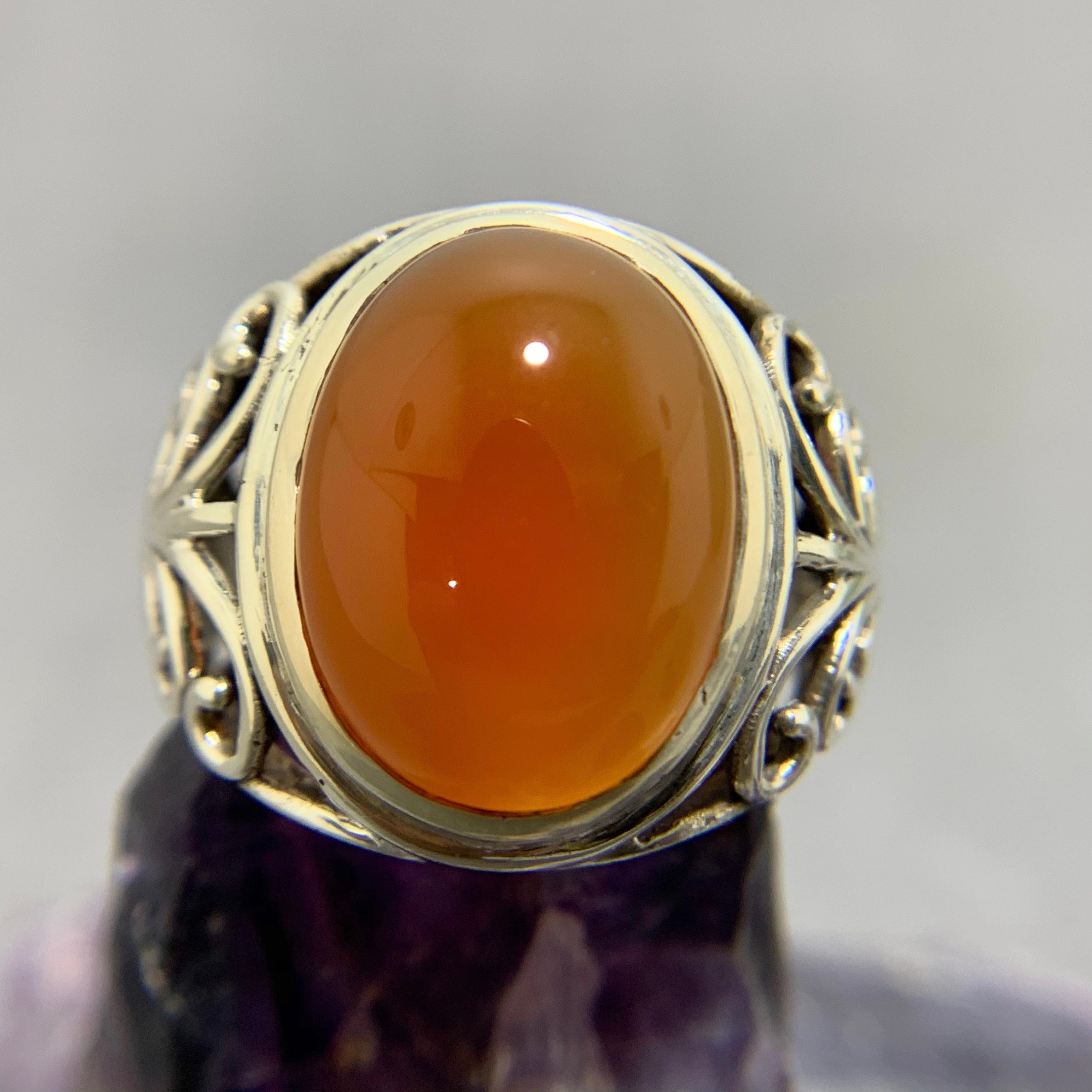 CARNELIAN RING 925 sterling silver ring for women gift for her Etsy