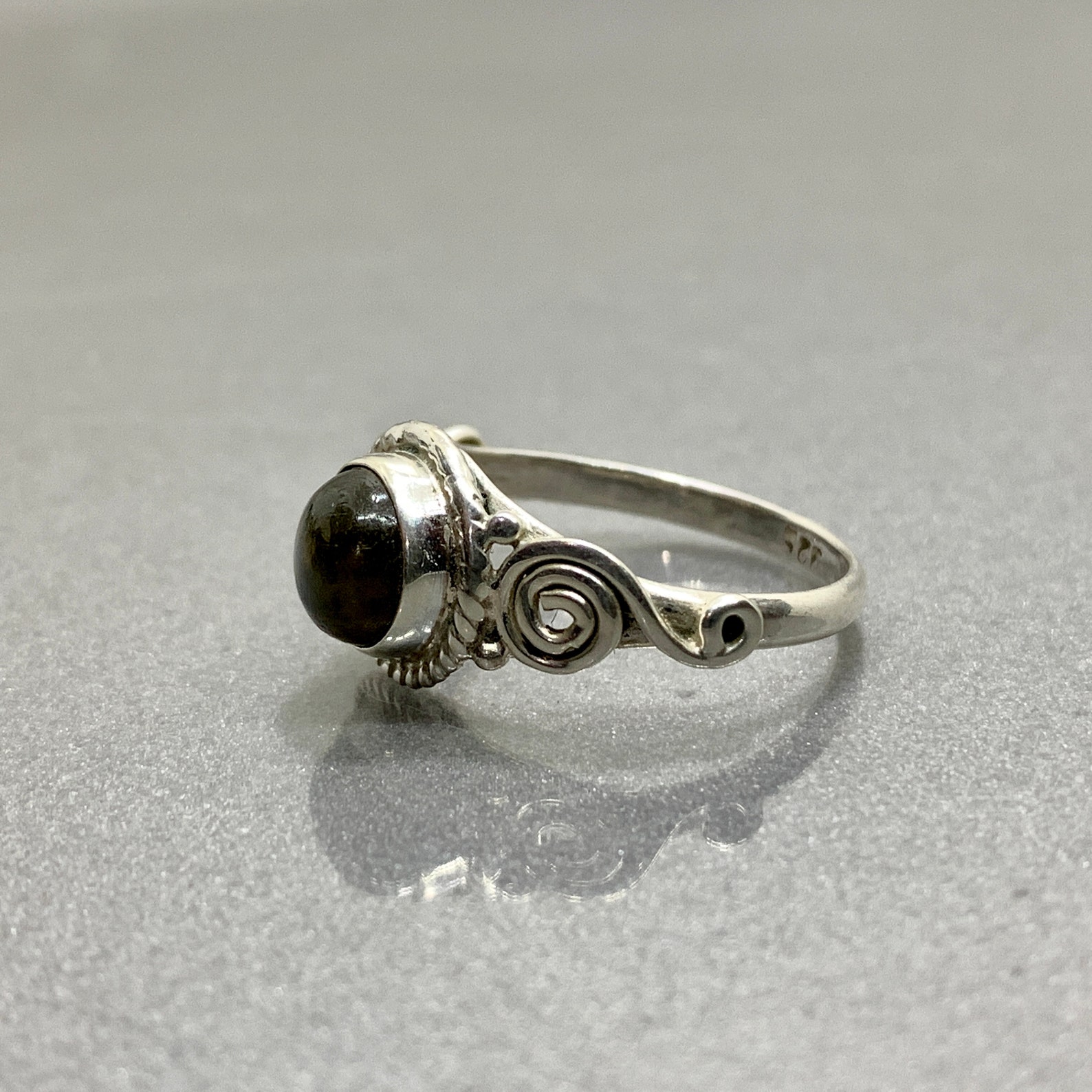 Labradorite Ring for Women Gift for Her Silver Ring - Etsy