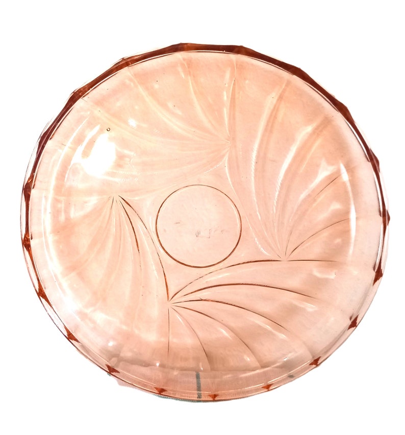 Glass Dome Cake Plate Glass Dome Pink Glass Cheese Plate / Dome Cheese