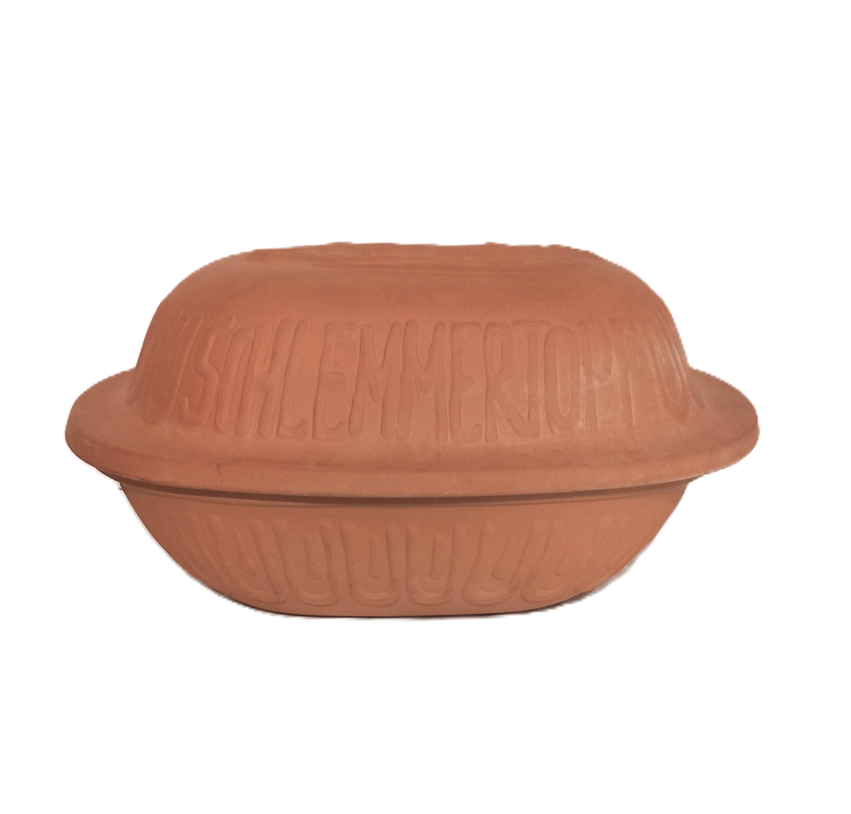 Römertopf Rostiera A Vapore - In Vetro Per Arrosti (7 Litri, Marrone)