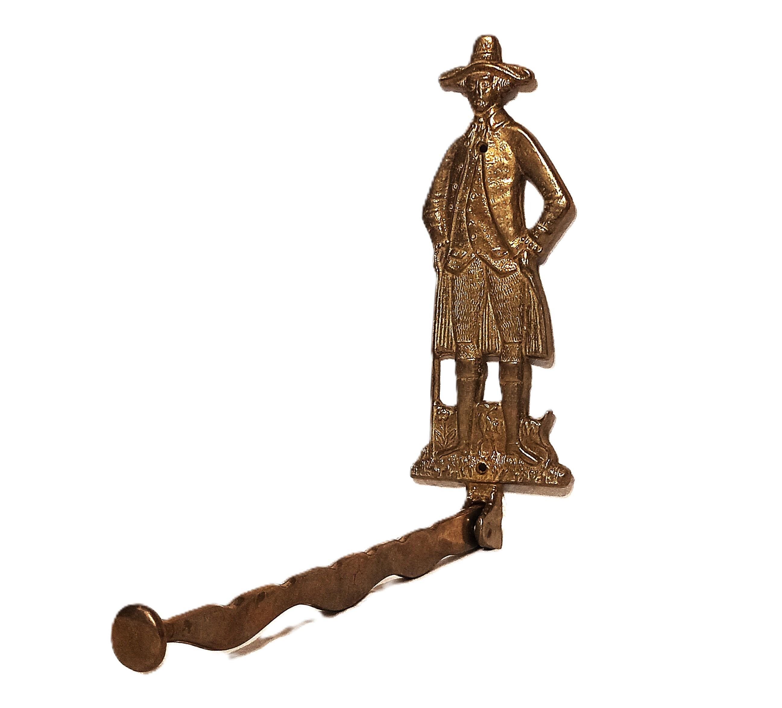 antique porte habit en bois très pratique crochet pliable | Comprare su