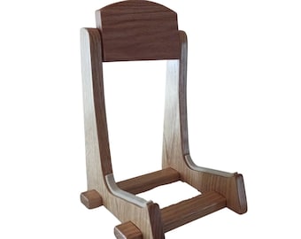 Soporte para banjo, envío gratuito EE. UU. Madera maciza, regalo perfecto. Para respaldo abierto, resonador o universal. Muchas maderas para elegir. Hecho en florida