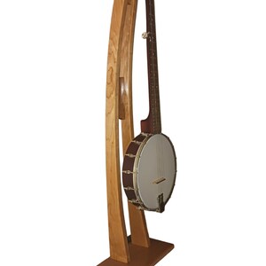New Tall Hanging Guitar Stand and Banjo Stand. Beautiful and Classy. A great gift for your favorite musician. Free shipping contiguous USA. image 4
