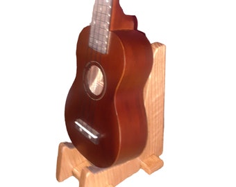 Ukulele Stand, Soprano, Concert, Tenor, Baritone. Free Shipping USA. Also Guitar Stands, Banjo Stands, Mandolin Stands. Free Shipping In USA