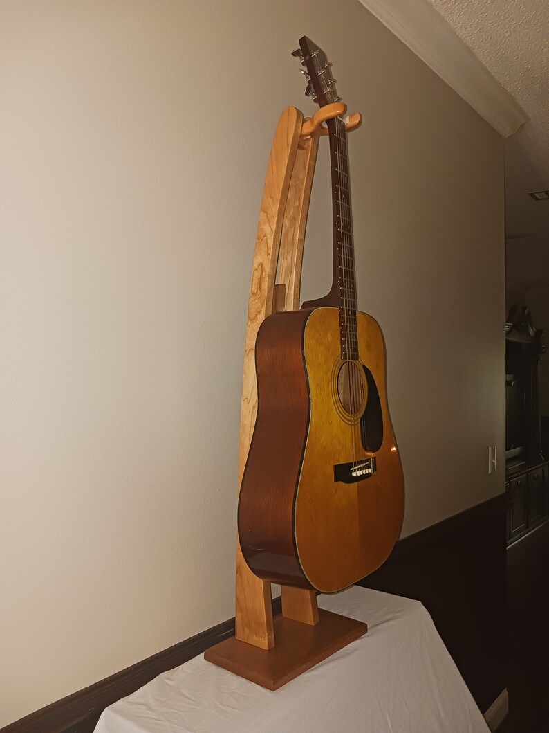 New Tall Hanging Guitar Stand and Banjo Stand. Beautiful and Classy. A great gift for your favorite musician. Free shipping contiguous USA. image 9